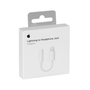 ORIGINAL APPLE ADAPTER LIGHTNING TO 3.5mm JACK white