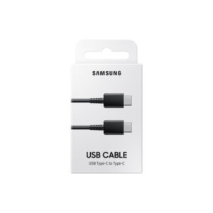 ORIGINAL SAMSUNG DATA CABLE TYPE C TO TYPE C 1m black