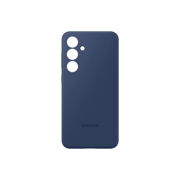 ORIGINAL SAMSUNG SILICONE CASE S24 FE blue backcover