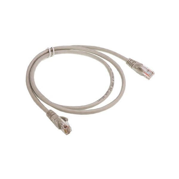 VIVANCO BULK NETWORK ETHERNET CAT5e CABLE 1m grey