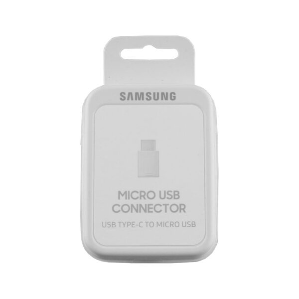 ORIGINAL SAMSUNG ADAPTER TYPE C TO MICRO USB white