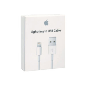 ORIGINAL APPLE DATA CABLE LIGHTNING 1m 18W 2A white