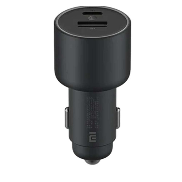 ORIGINAL XIAOMI MI CAR CHARGER 2 PORTS USB/TYPE C PD 67W WITH GaN TECH black