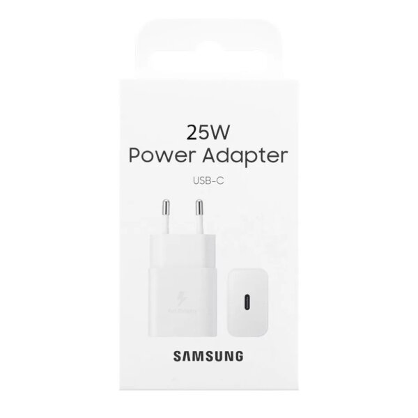 ORIGINAL SAMSUNG TRAVEL CHARGER 25W PD 3A white