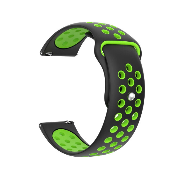 Ksix SMARTWATCH STRAP SPORT UNIVERSAL 22mm black green