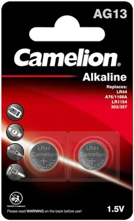 Μπαταρίες (2 τεμάχια) camelion LR44, LR1154, 357, AG13 1.5V