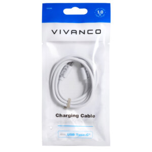 VIVANCO DATA CABLE TYPE C 2.0 1m white