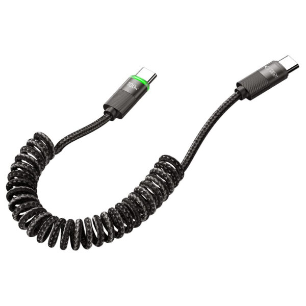 TECH PROTECT ULTRABOOST CABLE TYPE C TO TYPE C 1.8m black