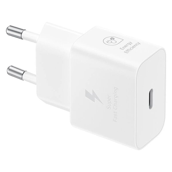 ORIGINAL SAMSUNG TRAVEL CHARGER 25W PD 3A white