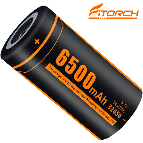 FITORCH 32650-6500mAH ΜΠΑΤΑΡΙΑ ΛΙΘΙΟΥ FITORCH