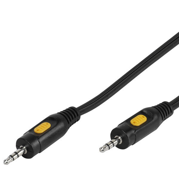 VIVANCO CABLE 3.5mm JACK TO 3.5mm JACK 2m black