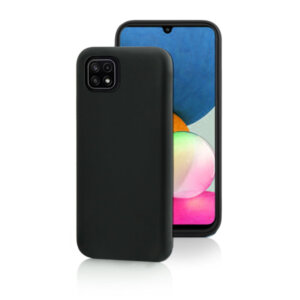 FONEX TPU CASE 0.6mm SAMSUNG A22 4G black backcover