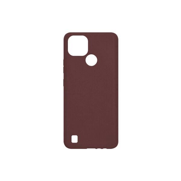 SENSO SOFT TOUCH REALME C21 burgundy backcover