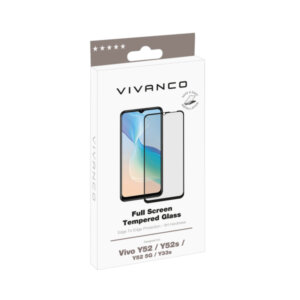 VIVANCO 2.5D JAPAN FULL TEMPERED GLASS VIVO Y52/Y52s/Y52 5G/Y33s