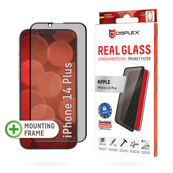 DISPLEX REAL GLASS 3D APPLE IPHONE 13 PRO MAX / 14 PLUS PRIVACY WITH APPLICATOR