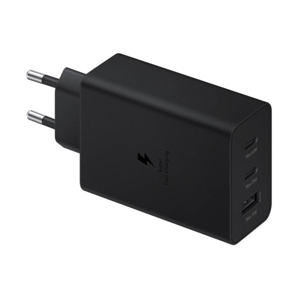 ORIGINAL SAMSUNG TRAVEL CHARGER TRIO 65W black