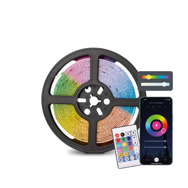 Ksix COLOR LED STRIP RGB 5m WIFI REMOTE CONTROL