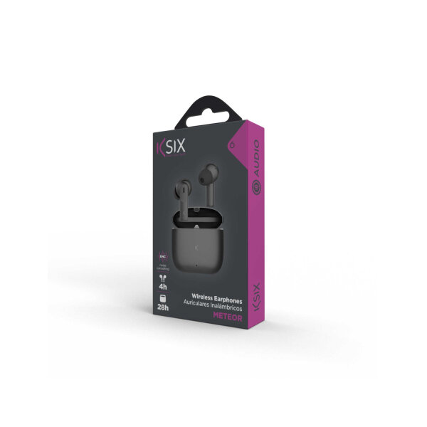 Ksix WIRELESS TWS SPARK EARBUDS TRUE WIRELESS black