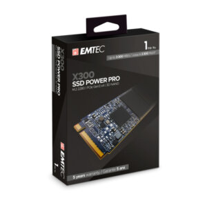 EMTEC SSD M2 PCIe 3.0 X300 1TB INTERNAL