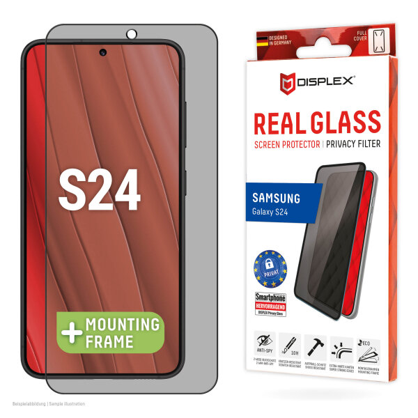 DISPLEX REAL GLASS 3D CURVED SAMSUNG S24/S25 PRIVACY