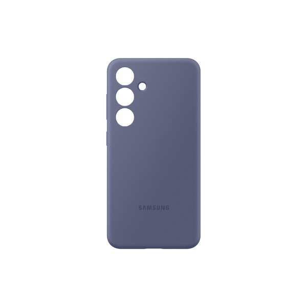 ORIGINAL SAMSUNG SILICONE CASE S24 violet backcover