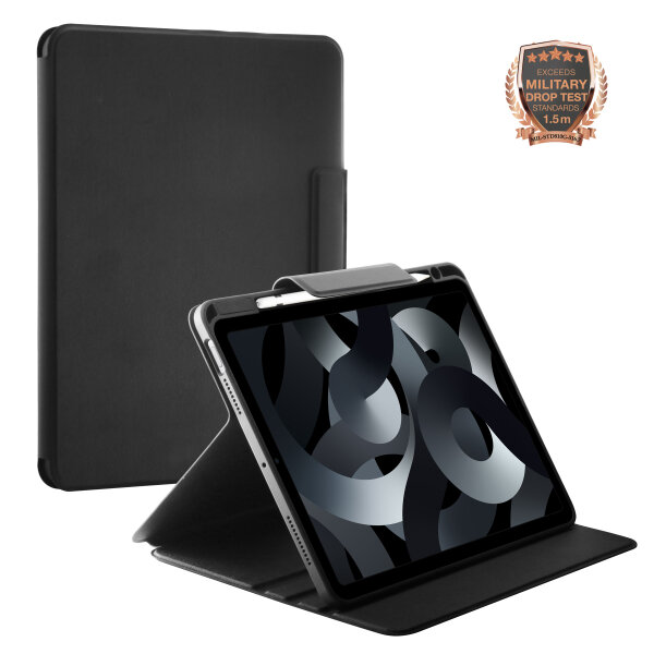 VIVANCO PREMIUM TABLET FOLIO CASE IPAD AIR 10.9 (4-5 GEN) black