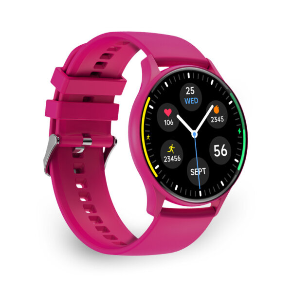 Ksix SMARTWATCH CORE AMOLED fucsia