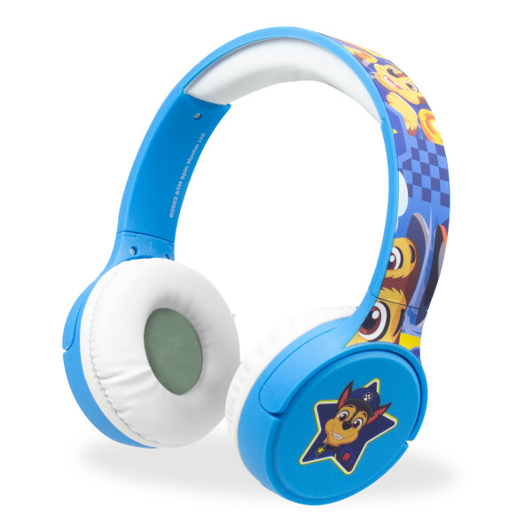 PAW PATROL BLUETOOTH WIRELESS STEREO HEADPHONES blue