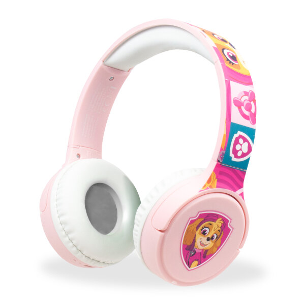 PAW PATROL BLUETOOTH WIRELESS STEREO HEADPHONES pink