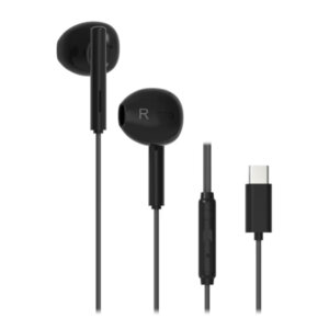 VIVANCO STEREO HANDSFREE WITH TYPE C PLUG black