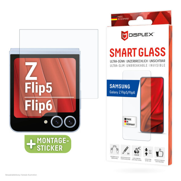 DISPLEX SMART GLASS 2D EASY-ON SAMSUNG Z FLIP 5 / Z FLIP 6