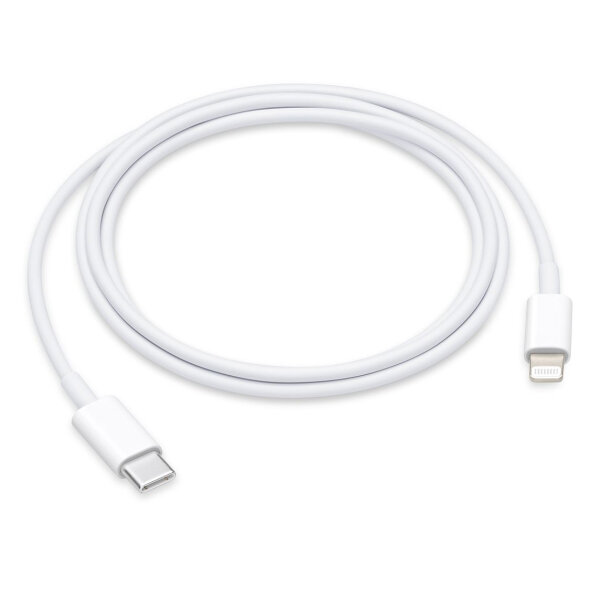 ORIGINAL APPLE DATA CABLE TYPE C TO LIGHTNING white 96W 1m