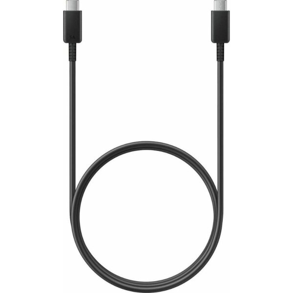 ORIGINAL SAMSUNG DATA CABLE TYPE C TO TYPE C 1m 5A black