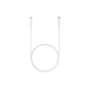 ORIGINAL SAMSUNG DATA CABLE TYPE C TO TYPE C 1m 5A white