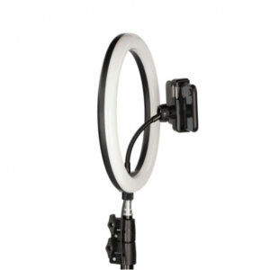 KSIX KIT STUDIO LIVE MAX KSIX LED RING WITH FLOOR TRIPOD 1.60 M FOR SMARTPHONE